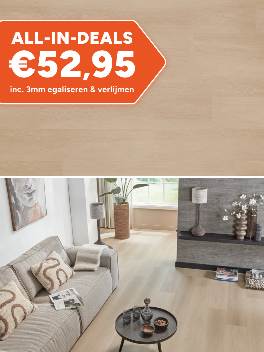 Floer Rechte Plank Natuur Zadar Zand Plak PVC