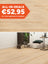 Floer Rechte Plank Natuur Cilento Crème Plak PVC