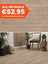 Floer Rechte Plank Natuur Onnen Onbehandeld Plak PVC