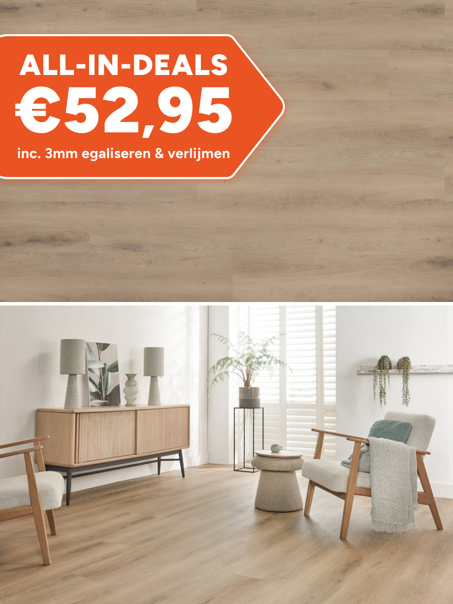 Floer Rechte Plank Landhuis Landelijke Eik Plak PVC