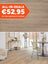 Floer Rechte Plank Landhuis Grijze Eik Plak PVC
