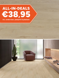Floer Rechte Plank Steden Londen Licht Eiken Hybride Laminaat