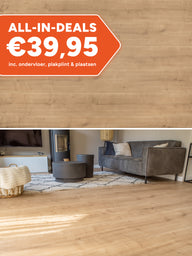 Floer Rechte Plank Landhuis Onbehandelde Eik Hybride Laminaat