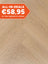 Douwes Dekker Visgraat Druif Plak PVC