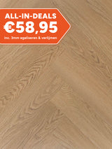 Douwes Dekker Visgraat Framboos Plak PVC