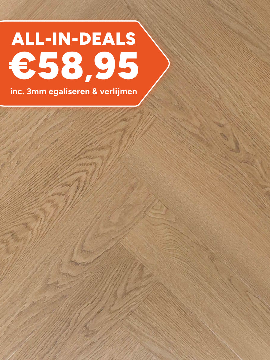 Douwes Dekker Visgraat Framboos Plak PVC