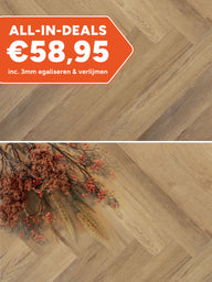 Douwes Dekker Visgraat Gemberkoek Plak PVC