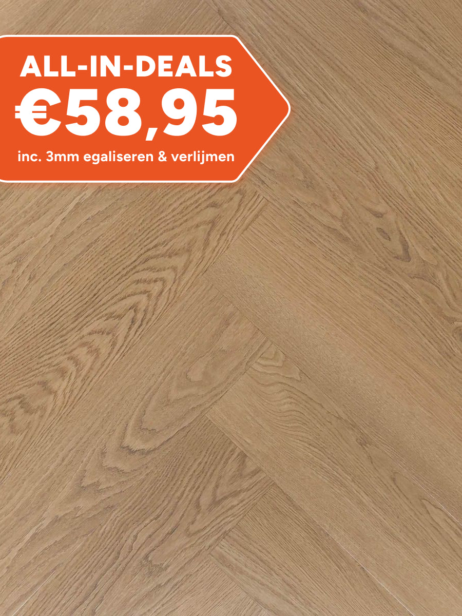 Douwes Dekker Visgraat Kers Plak PVC