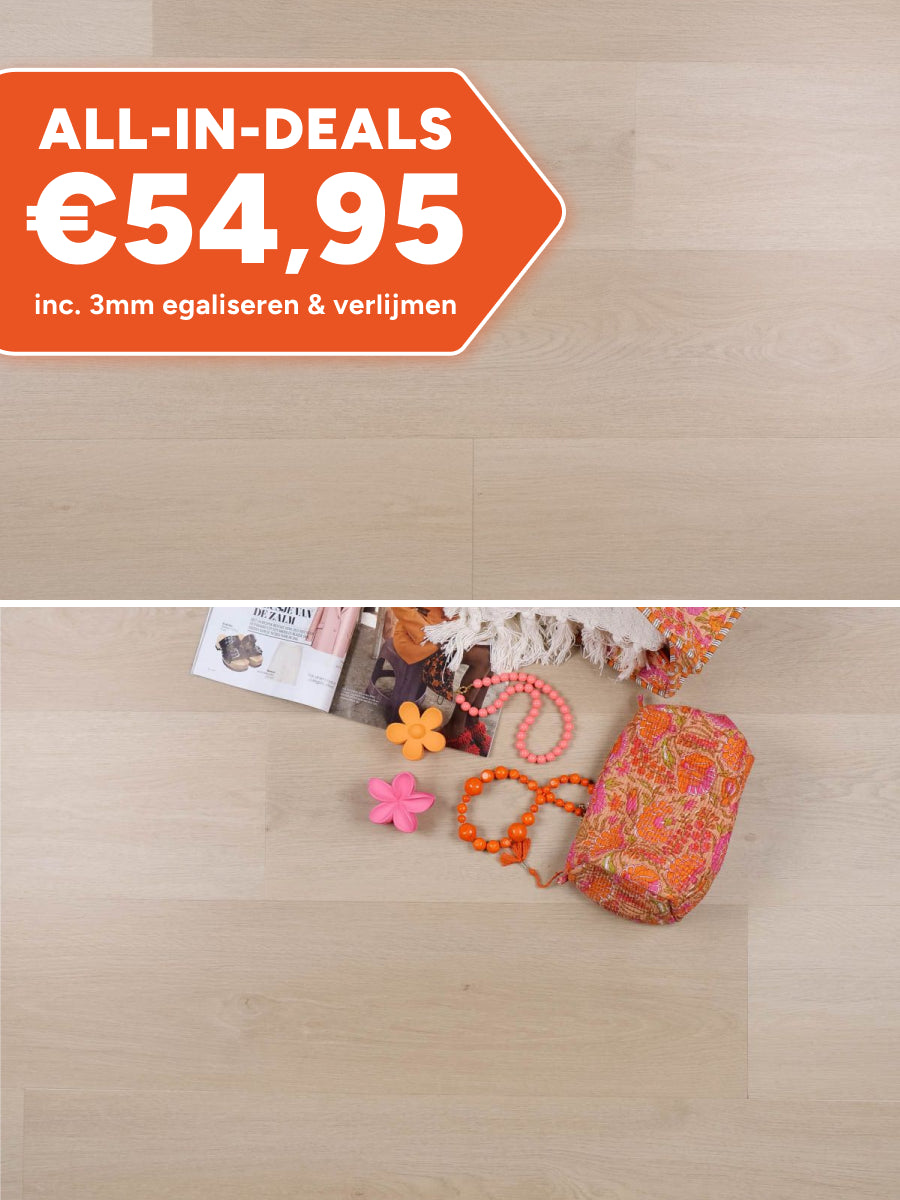 Douwes Dekker Plank Mandarijn Plak PVC