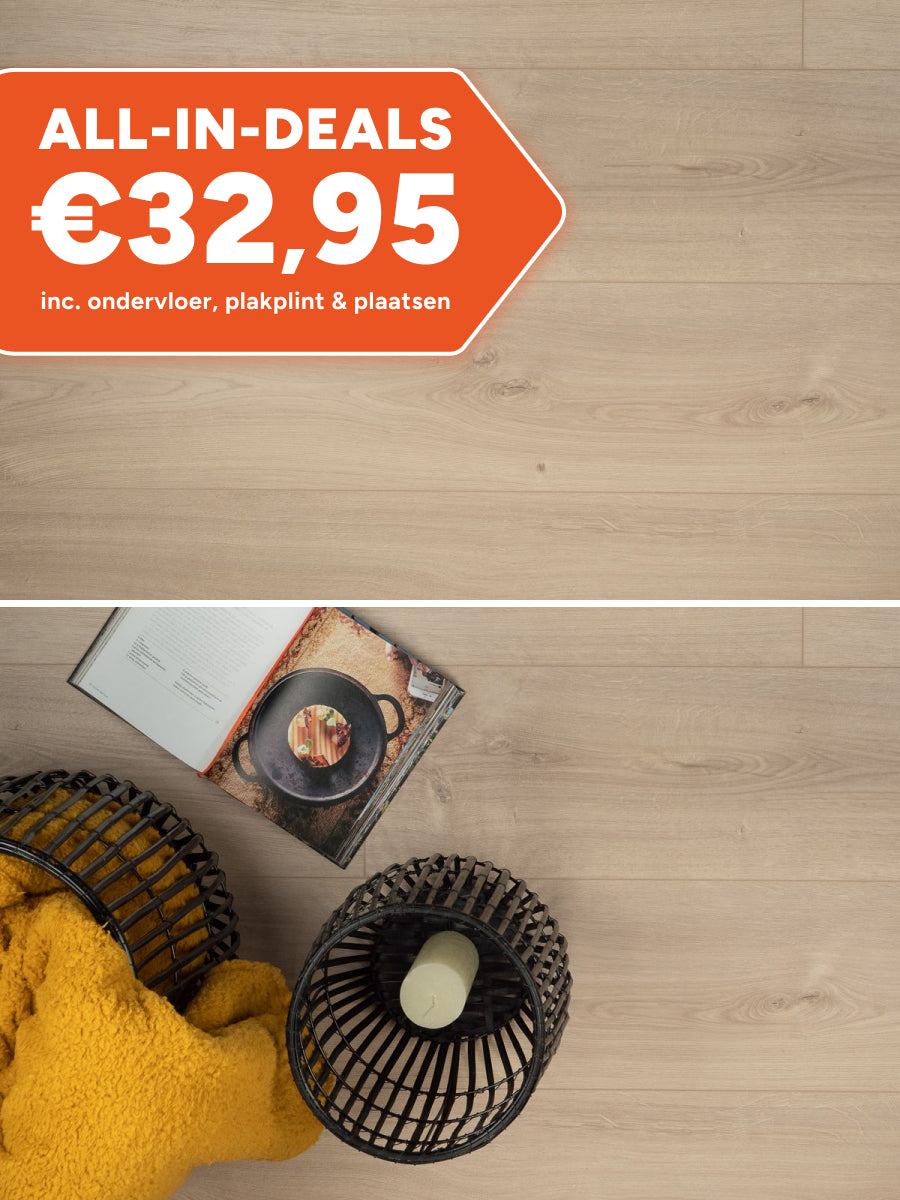 Douwes Dekker Rechte Plank Plank Jasmijn Extra Lange Laminaat