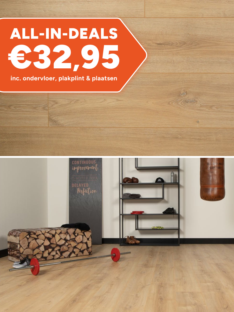 Douwes Dekker Rechte Plank Plank Basilicum Extra Lange Laminaat