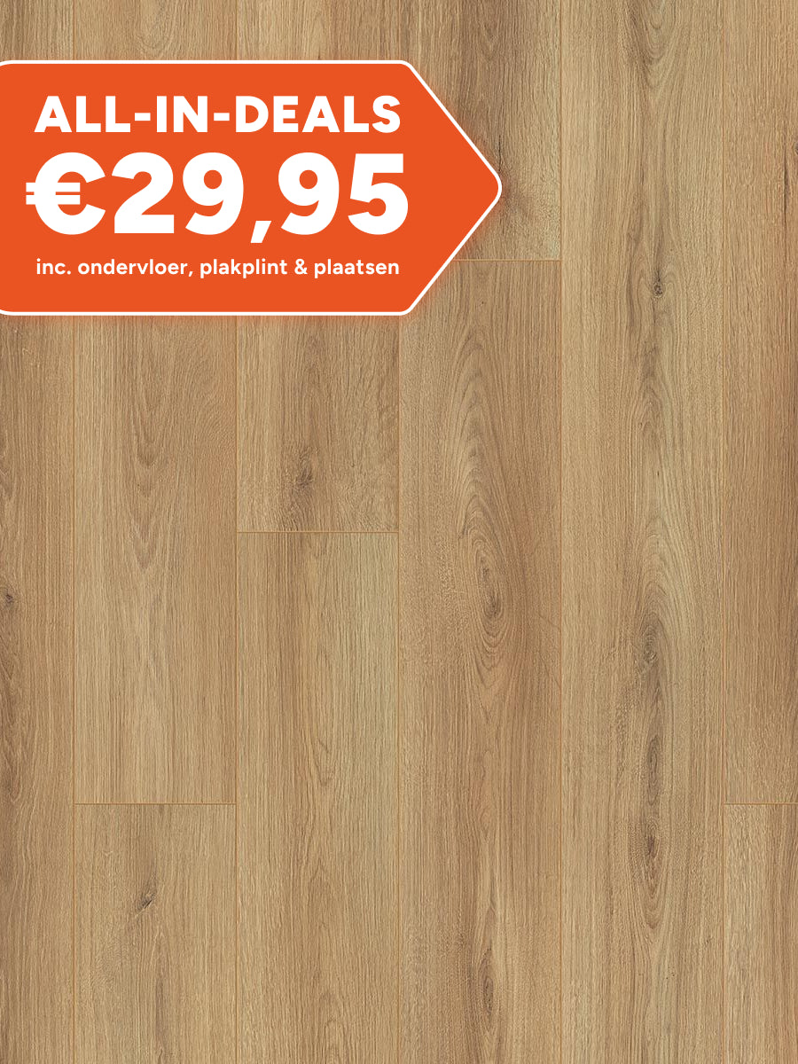 Otium Rechte Plank Amber Taupe Laminaat