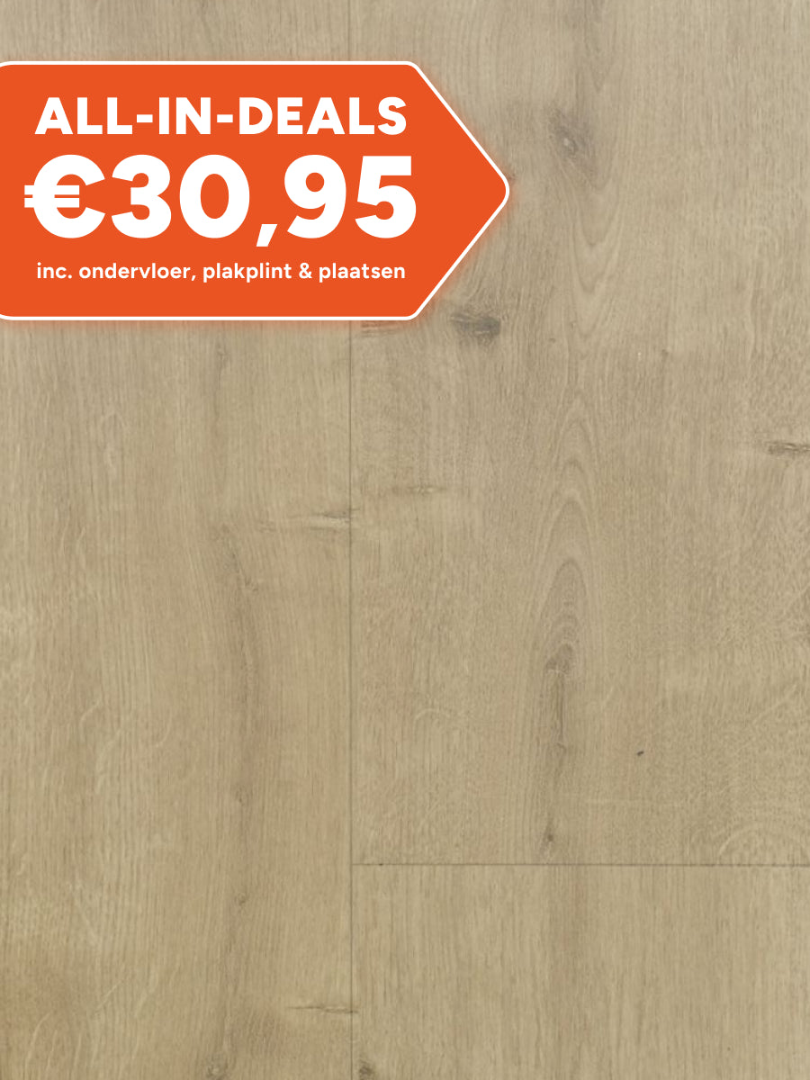 Otium Rechte Plank Spice Beige Grey Laminaat