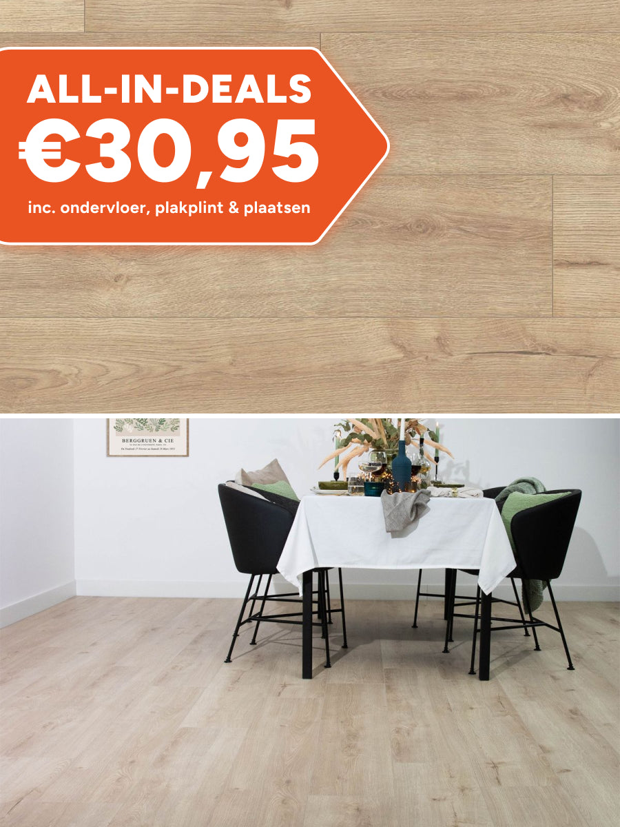 Otium Rechte Plank Ritual Blanc Laminaat