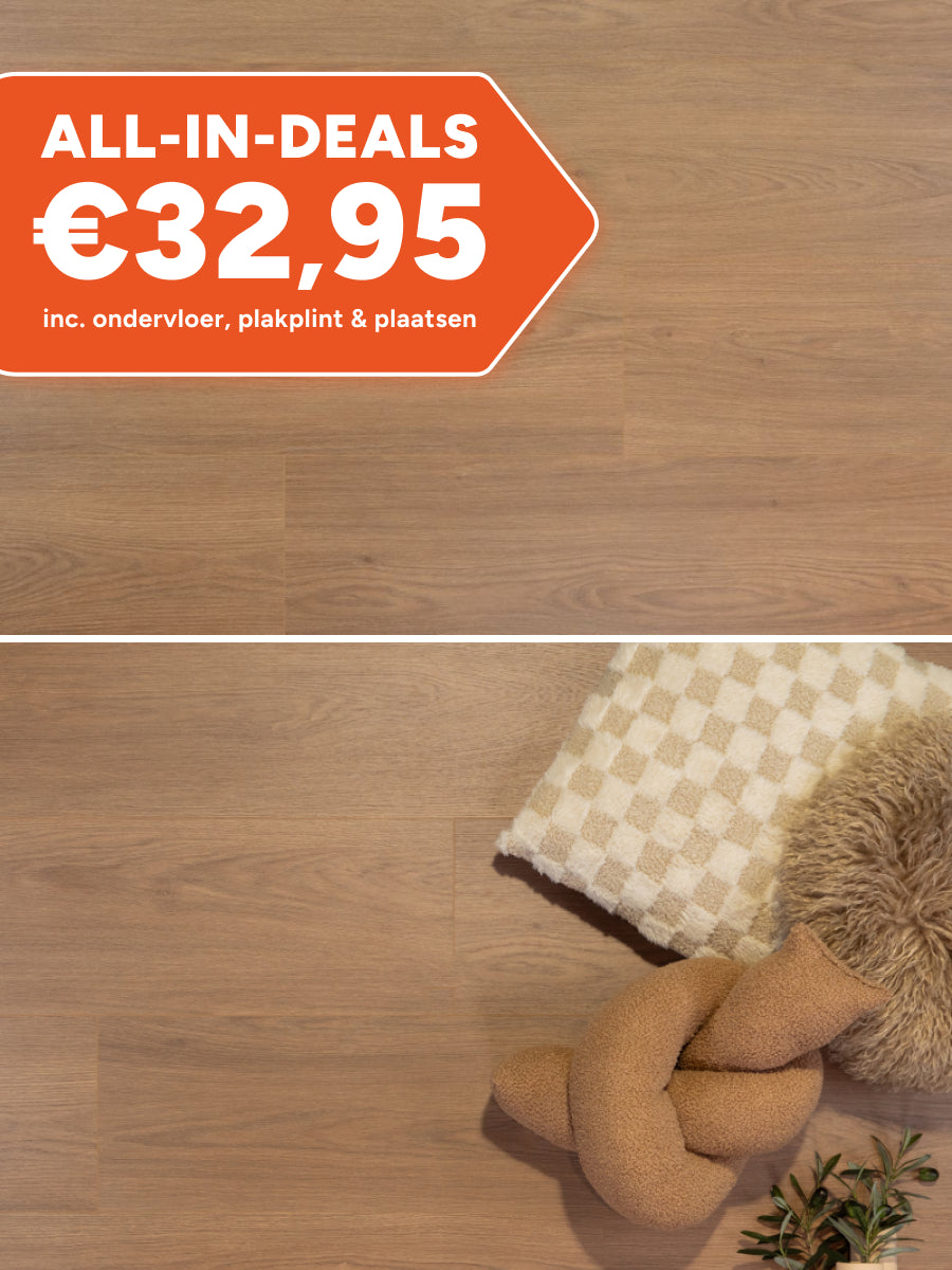 Douwes Dekker Rechte Plank Plank Olijf Brede Laminaat