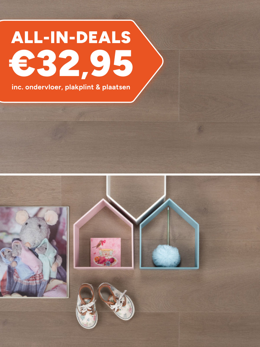 Douwes Dekker Rechte Plank Krachtig Kruidnagel Brede Laminaat