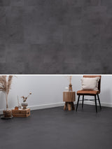 Floer Tegel Betonlook Zwart Plak PVC