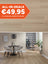 Floer Rechte Plank Landhuis Lichtbruine Eik Klik PVC