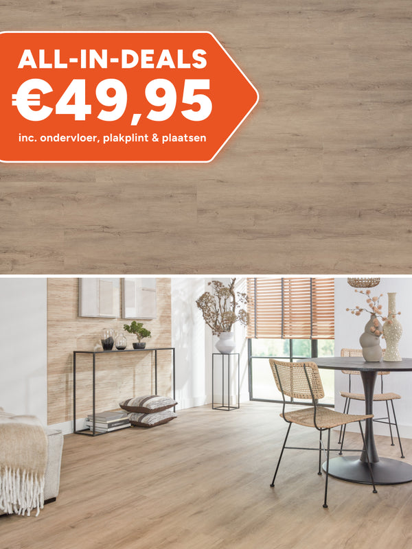 Floer Landhuis Grijze Eik PVC