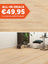 Floer Rechte Plank Natuur Cilento Crème Klik PVC