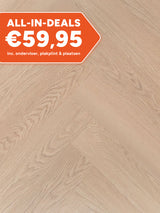 Douwes Dekker Visgraat Cranberry Klik PVC