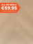 Douwes Dekker Visgraat Aardbei Klik PVC