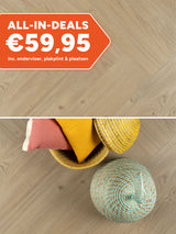 Douwes Dekker Visgraat Panna Cotta Klik PVC