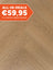 Douwes Dekker Visgraat Perzik Klik PVC