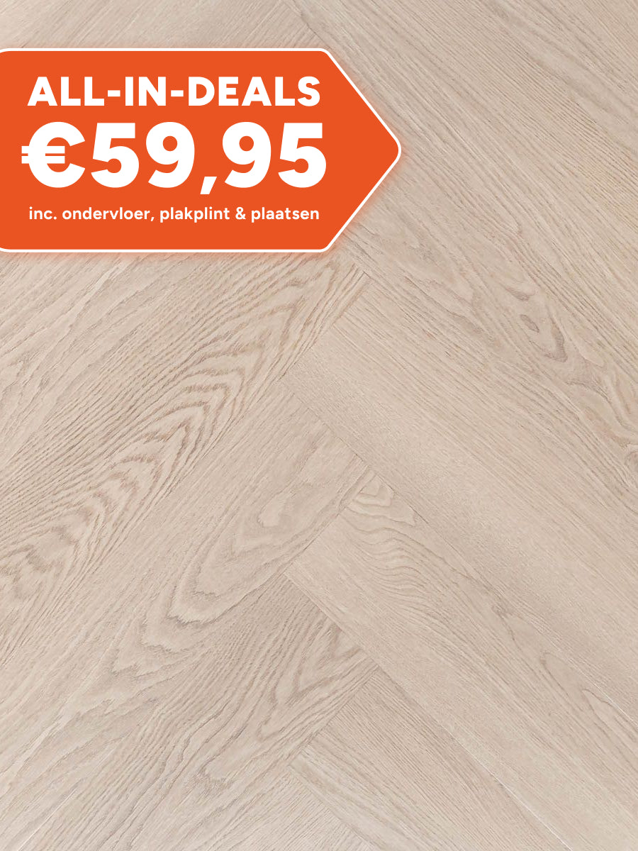 Douwes Dekker Visgraat Limoen Klik PVC