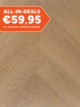 Douwes Dekker Visgraat Kers Klik PVC