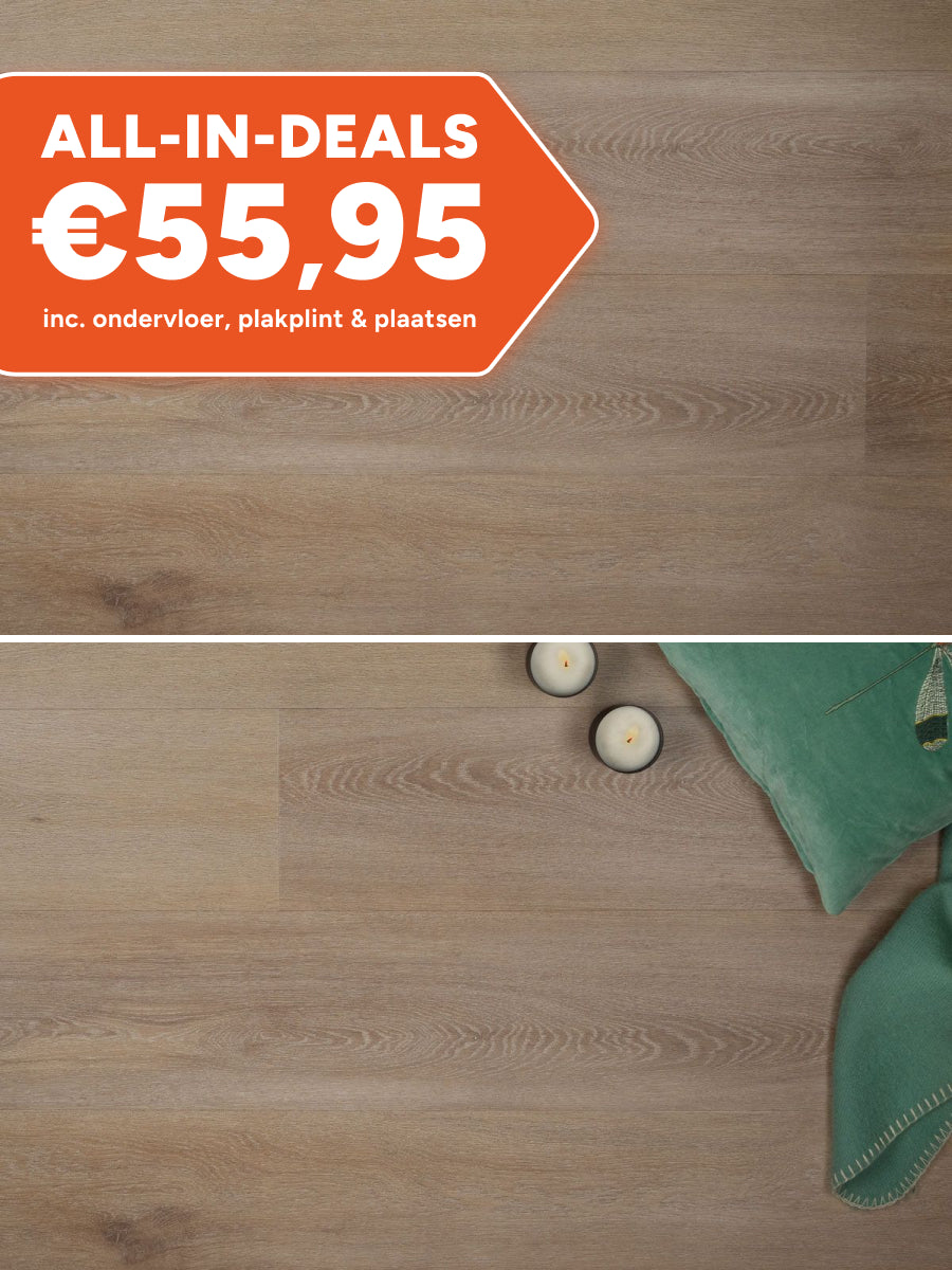 Douwes Dekker Riante Plank Honing Klik PVC