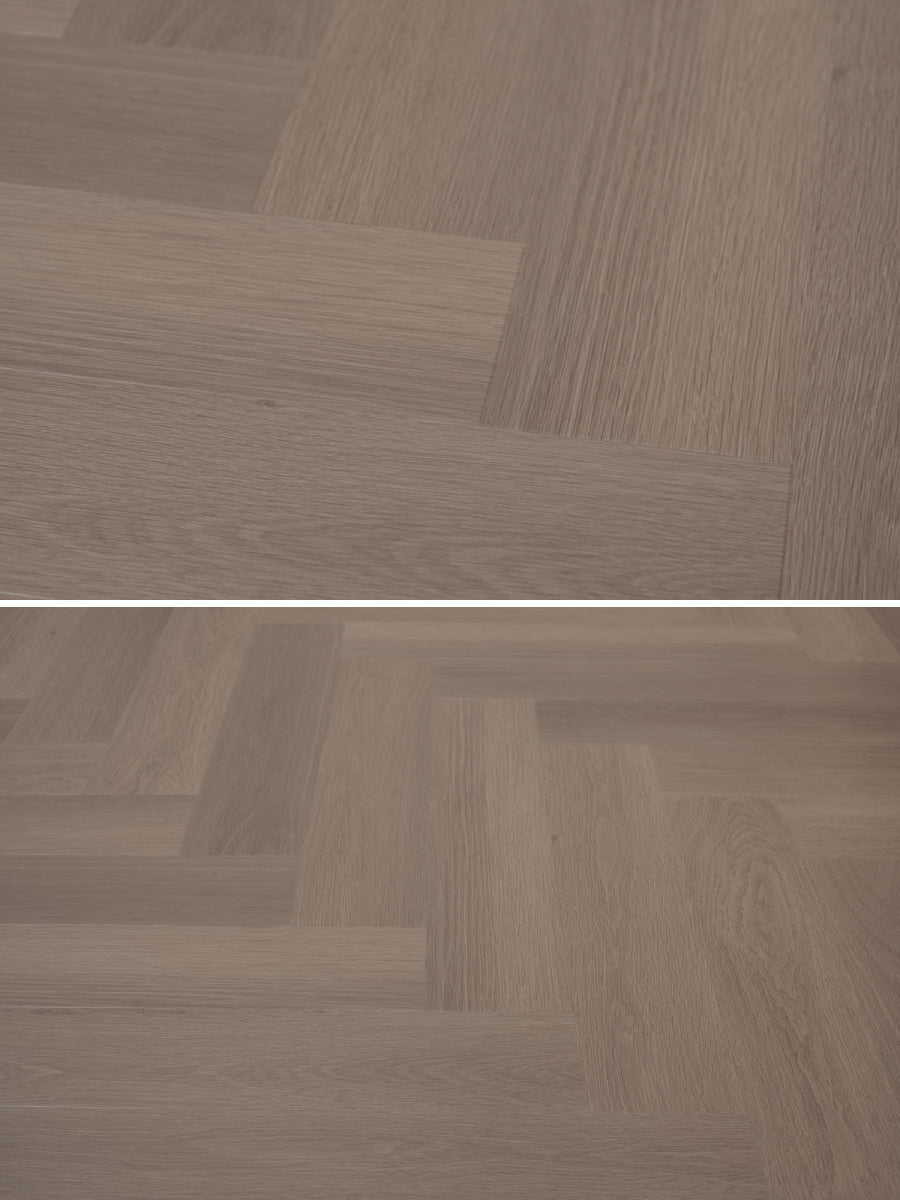 Floer Visgraat Greige Eiken Plak PVC