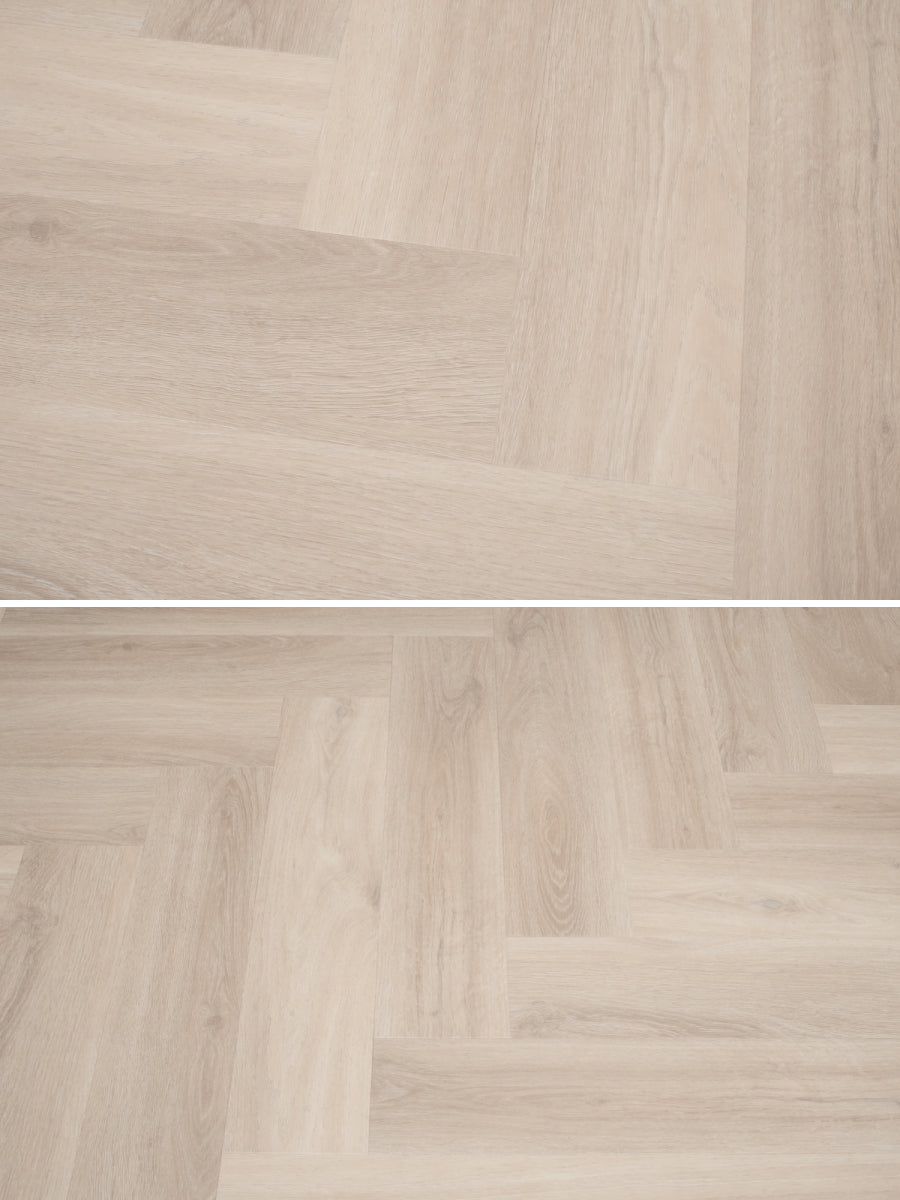 Floer Puur Eiken Visgraat Klik PVC