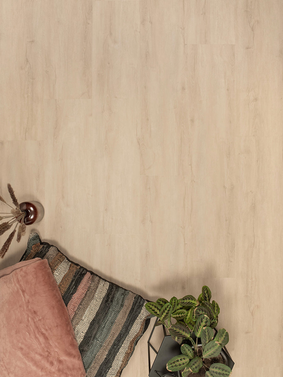 Floer Rechte Plank Landhuis Crème Eik Klik PVC