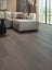 Floer Rechte Plank Landhuis Donkere Eik Klik PVC