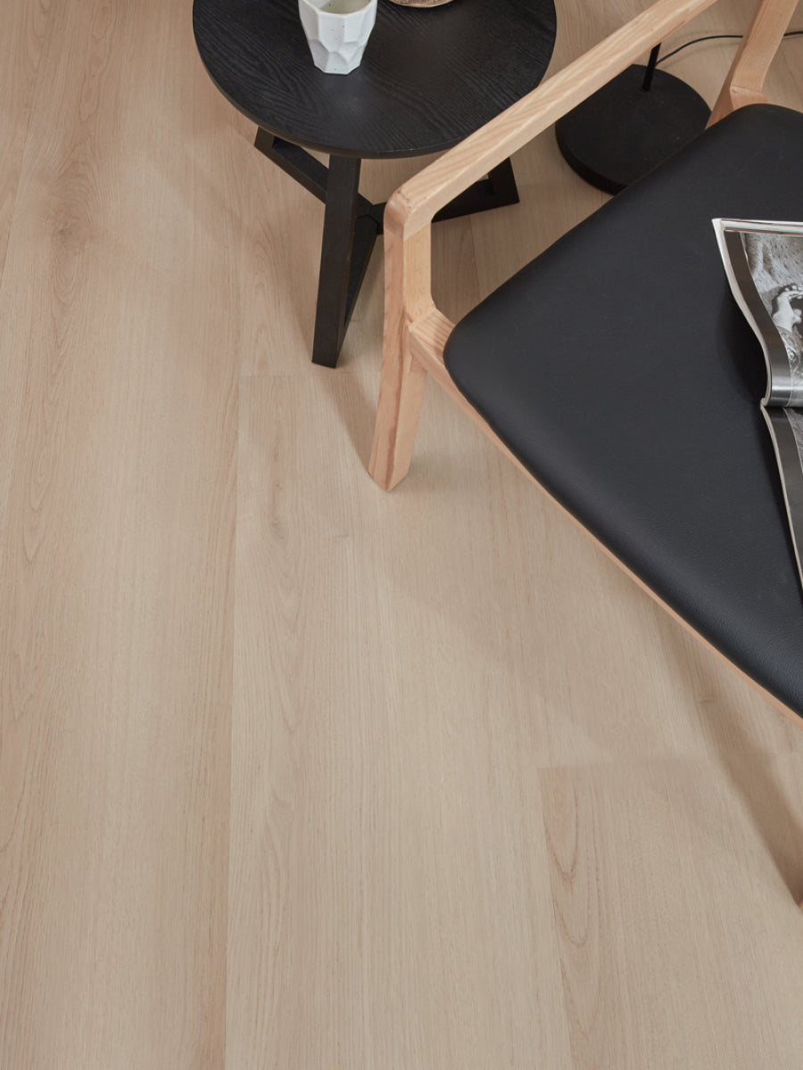 Floer Rechte Plank Landhuis Lichtbruine Eik Plak PVC