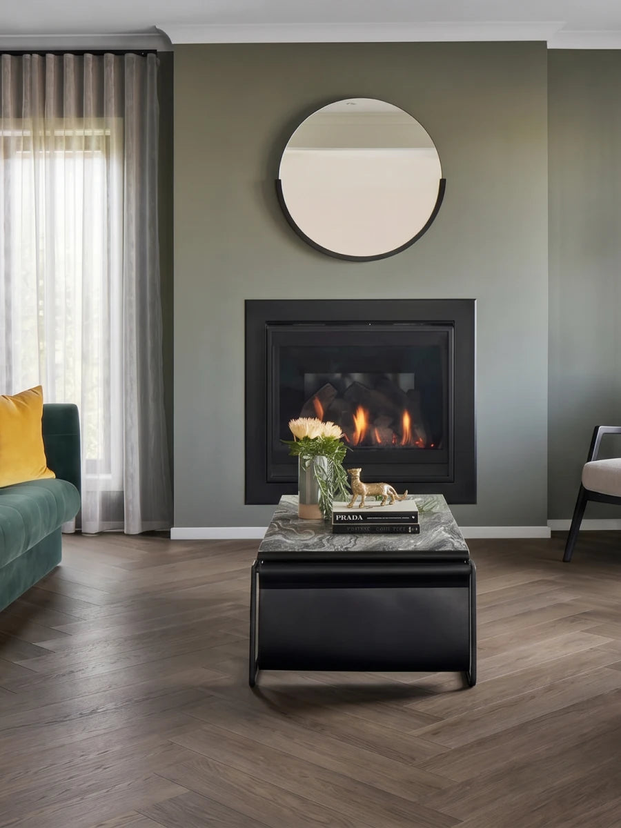 Asenta Serre Visgraat Brown Oak Plak PVC