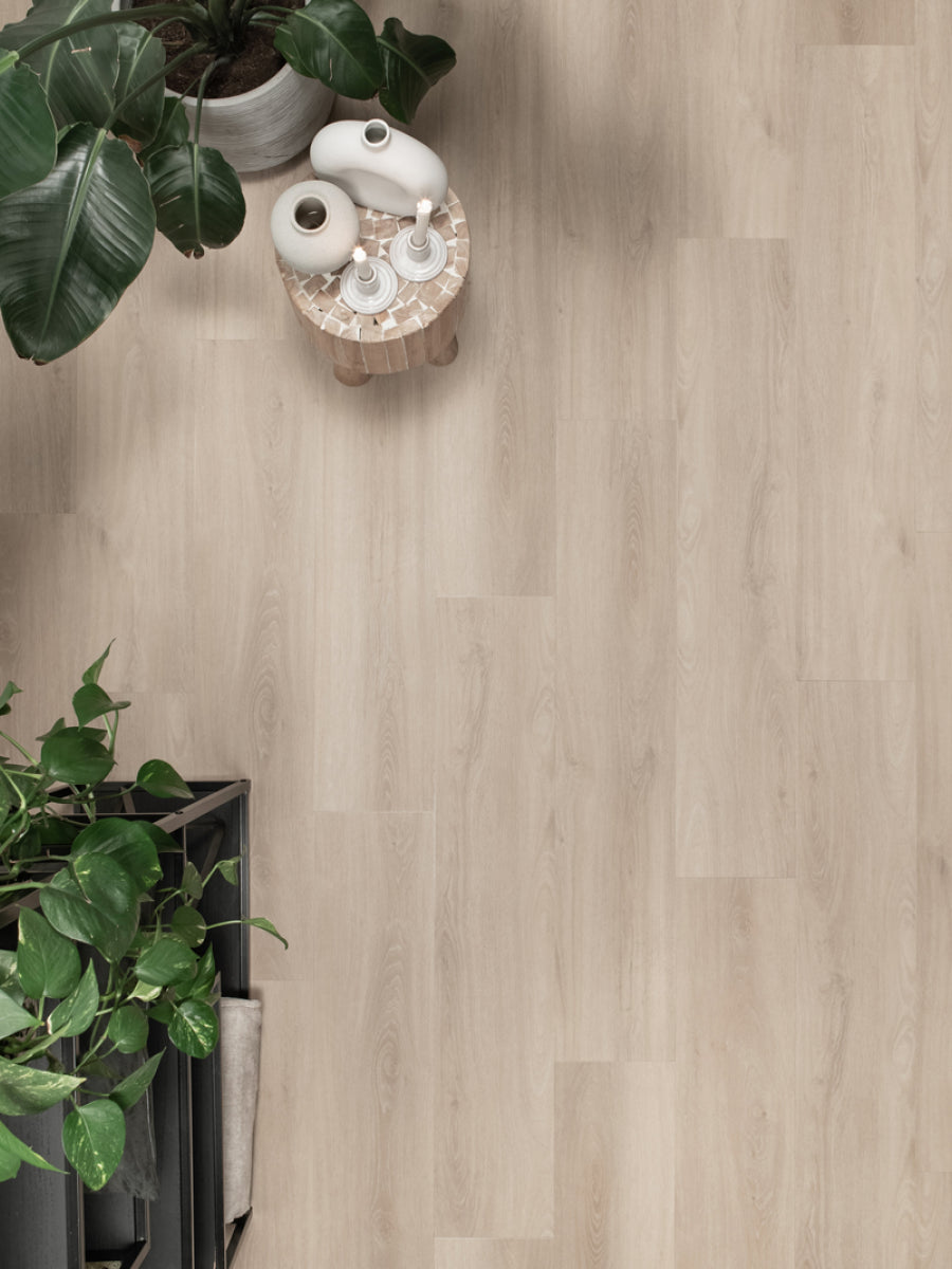 Floer Rechte Plank Natuur Callantsoog Crèmewit Klik PVC
