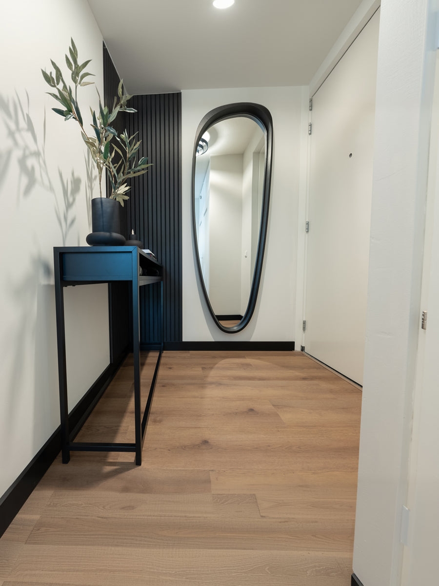 Floer Rechte Plank Natuur Niederhorn Nootbruin Klik PVC