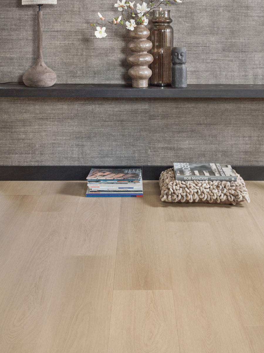 Floer Rechte Plank Natuur Zadar Zand Klik PVC