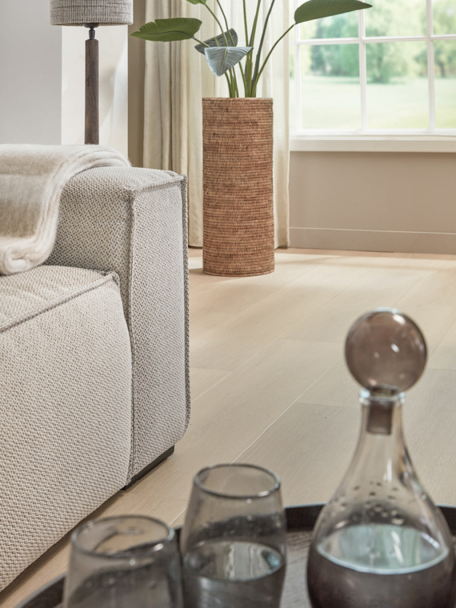 Floer Rechte Plank Natuur Zadar Zand Klik PVC