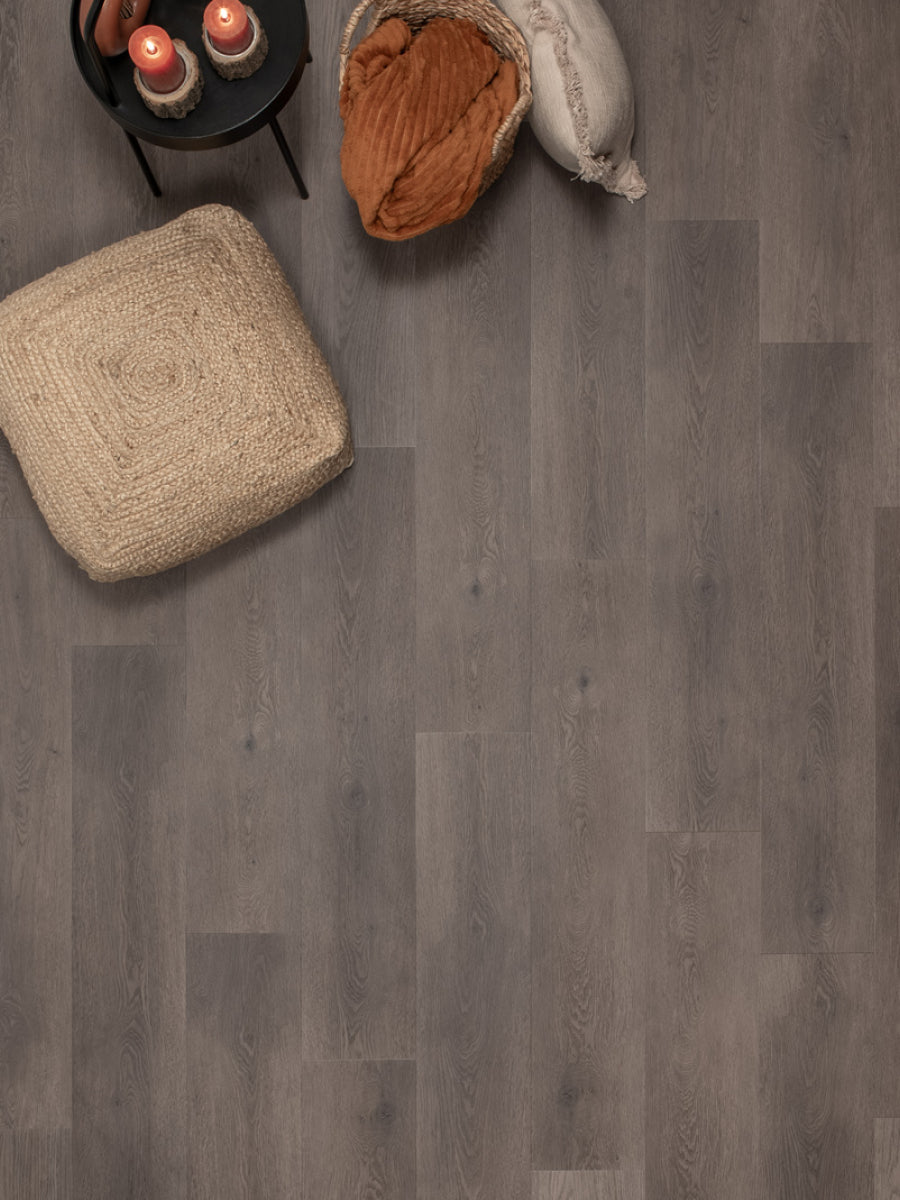 Floer Rechte Plank Natuur Madeira Mokka Klik PVC