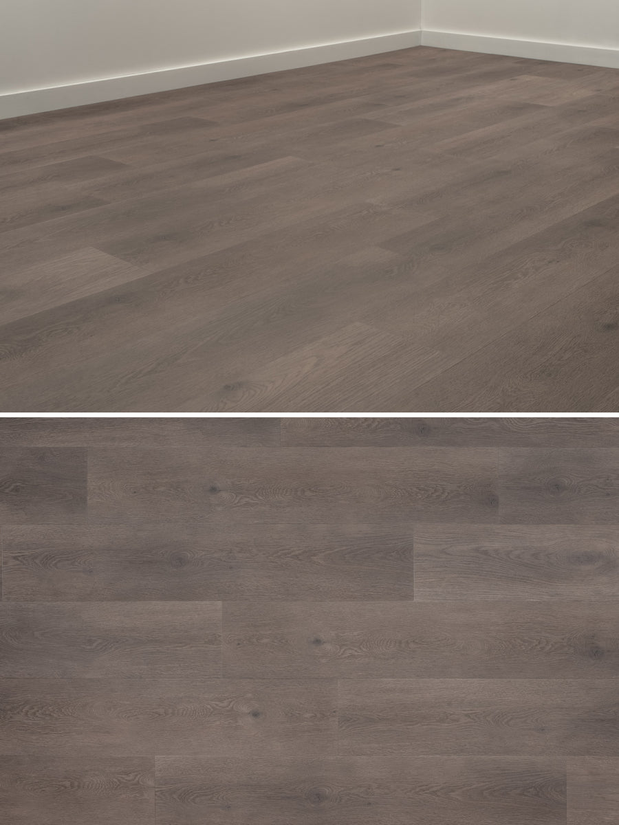 Floer Rechte Plank Natuur Madeira Mokka Klik PVC