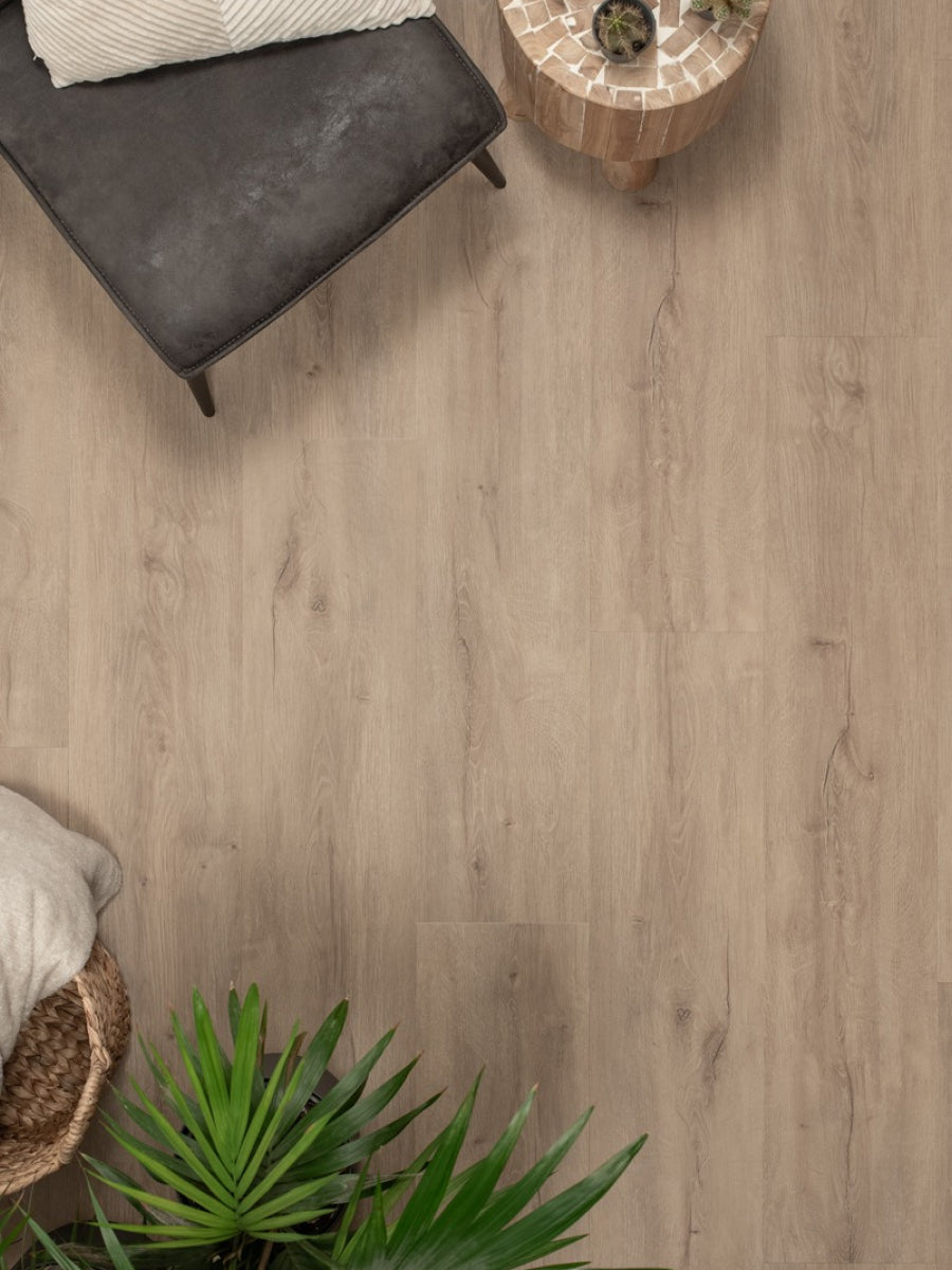 Floer Rechte Plank Natuur Onnen Onbehandeld Plak PVC
