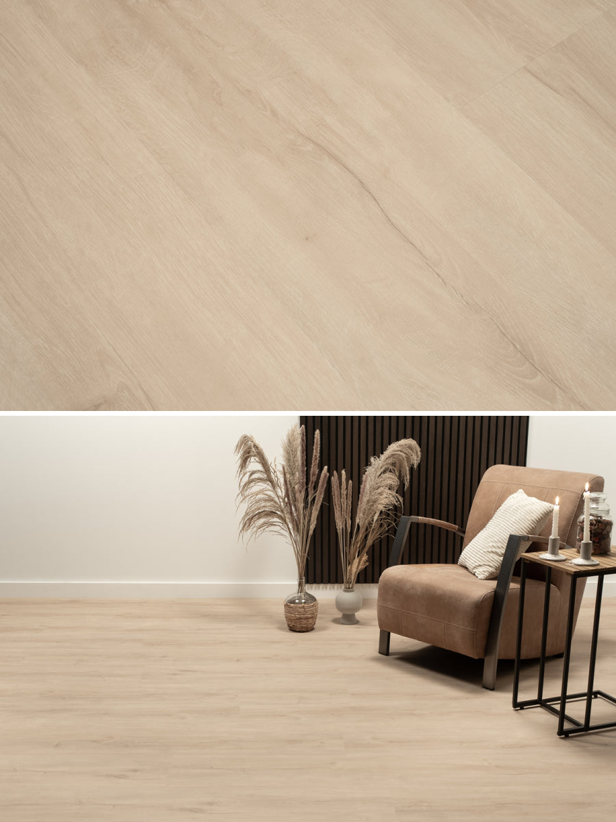 Floer Rechte Plank Natuur Wateringen Wit Plak PVC
