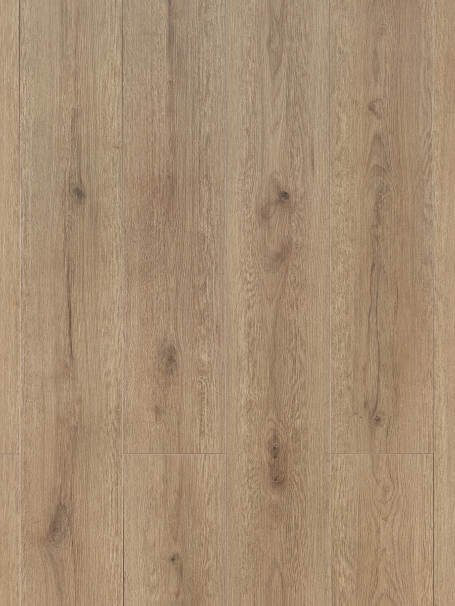Floer Rechte Plank Steden Gent Grijsbeige Eiken Hybride Laminaat