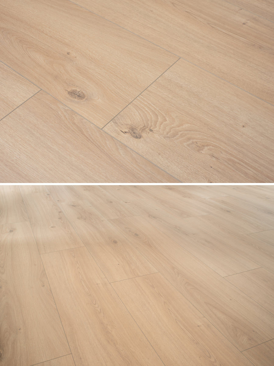 Floer Rechte Plank Steden Oss Onbehandeld Eiken Hybride Laminaat