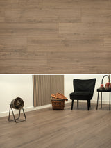 Floer Rechte Plank Steden Dublin Donkerbruin Eiken Hybride Laminaat