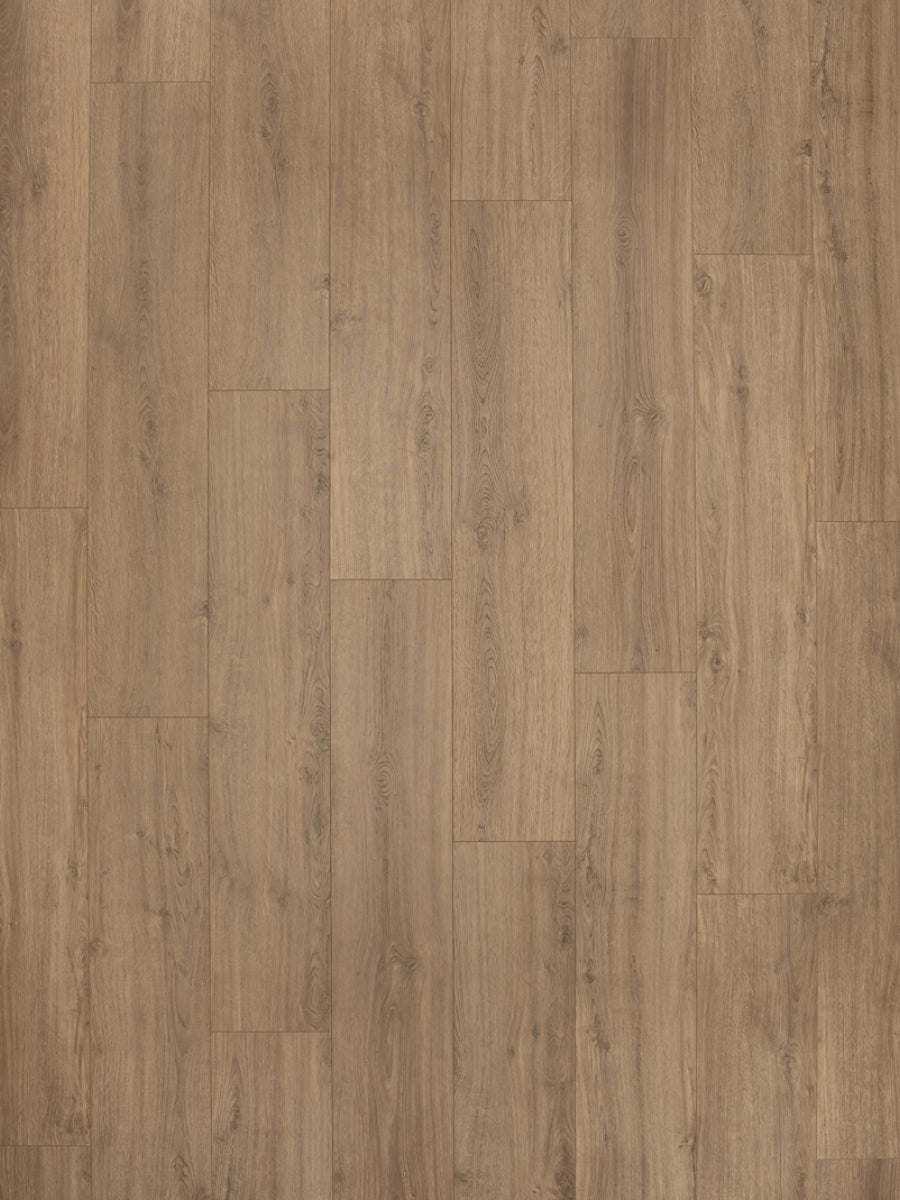 Floer Rechte Plank Steden Dublin Donkerbruin Eiken Hybride Laminaat