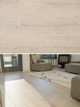 Floer Rechte Plank Landhuis Lichte Eik Hybride Laminaat